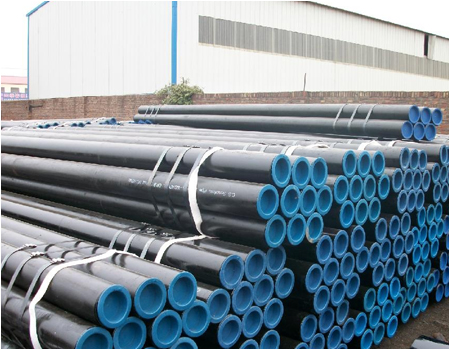 Black steel seamless pipes